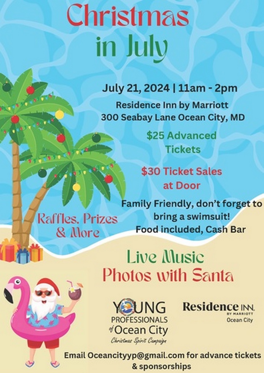 OC Young Professionals Christmas in July Event Jul 21, 2024 Events